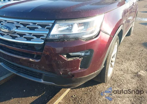 2018 Ford Explorer Xlt из США, поврежденный, VIN 1FM5K8D82JGC21814